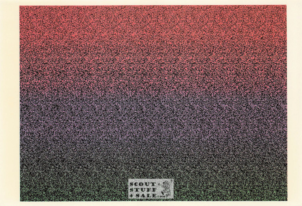 Dragonslayer - Magic Eye 3D Optical Illusion Postcard, Classico SF #512-113