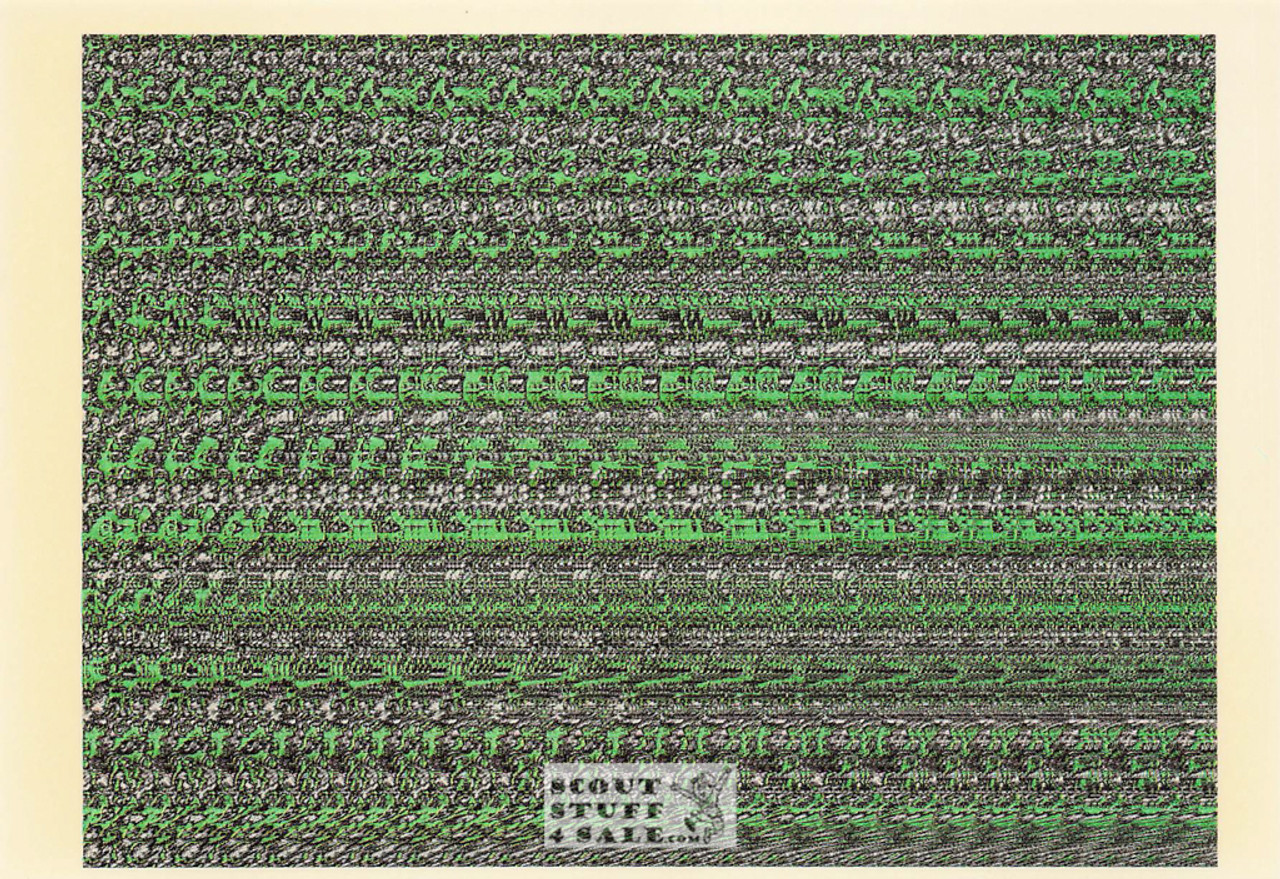 London - Magic Eye 3D Optical Illusion Postcard, Classico San Francisco #512-120