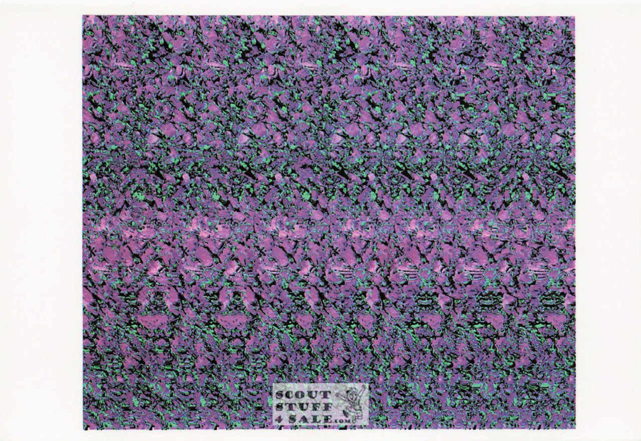 St. Pauls Cathedral - Magic Eye 3D Optical Illusion Postcard, Classico SF #512-185