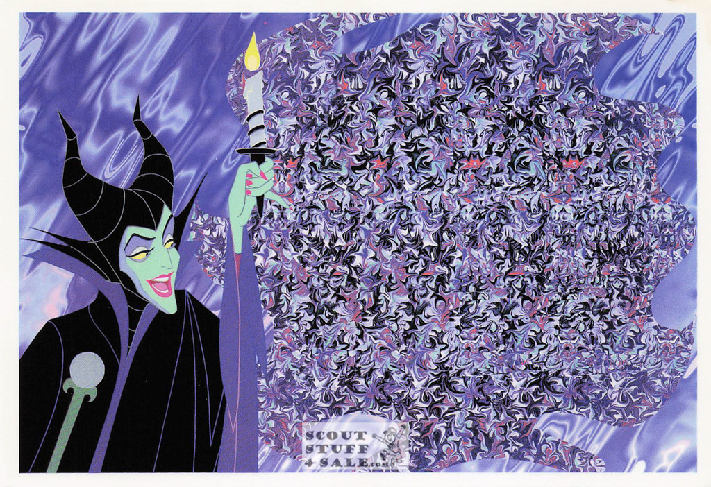 Sleeping Beauty Disney Magic Eye 3D Optical Illusion Postcard, Classico #513-012