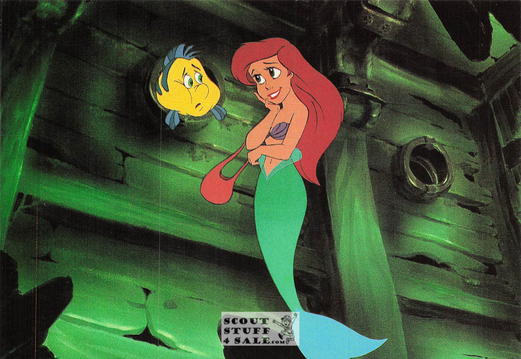 The Little Mermaid Postcard, Walt Disney Pictures, Classico San Francisco #535-010