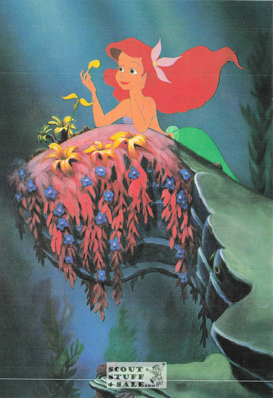 The Little Mermaid Postcard, Walt Disney Pictures, Classico San Francisco #535-017