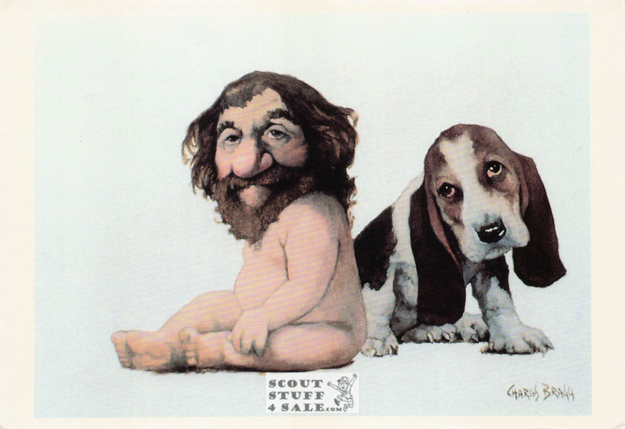 Grover and Rover by Charles Bragg Art Postcard, Classico San Francisco #542-002