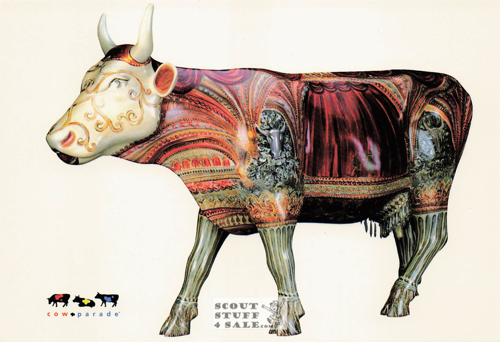 La Bovene Postcard, Cow Parade, Classico SF #543-020