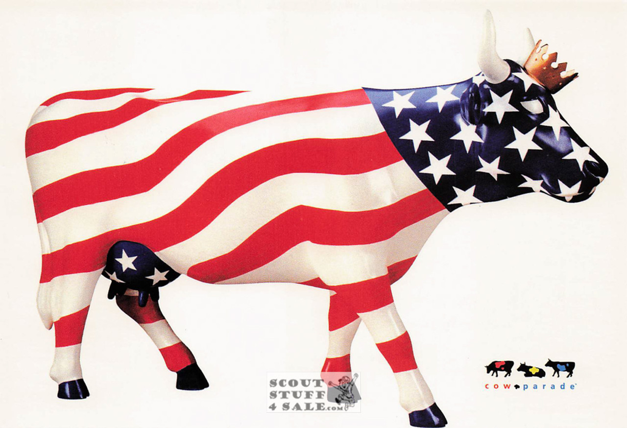 American Royal Cow Postcard, Cow Parade, Classico SF #543-058