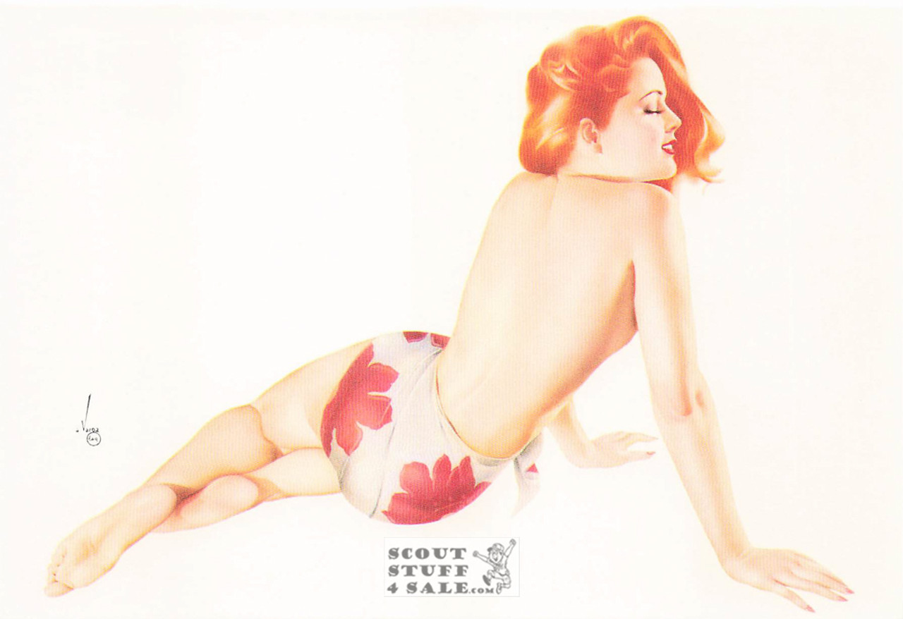 Alberto Vargas "Vargas Girl" Art Postcard, Classico San Francisco #545-006