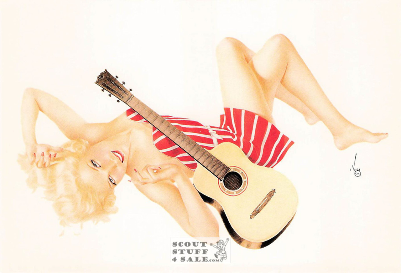 Alberto Vargas "Vargas Girl" Art Postcard, Classico San Francisco #545-020