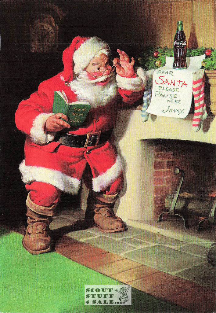 Vintage Coca Cola Advertising Print on Postcard, Classico San Francisco #570-013