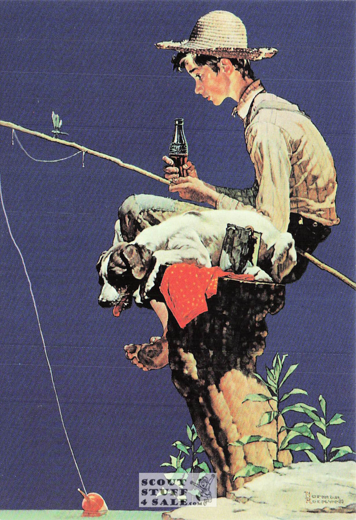 Vintage Coca Cola Advertising Print on Postcard, Classico San Francisco #570-027