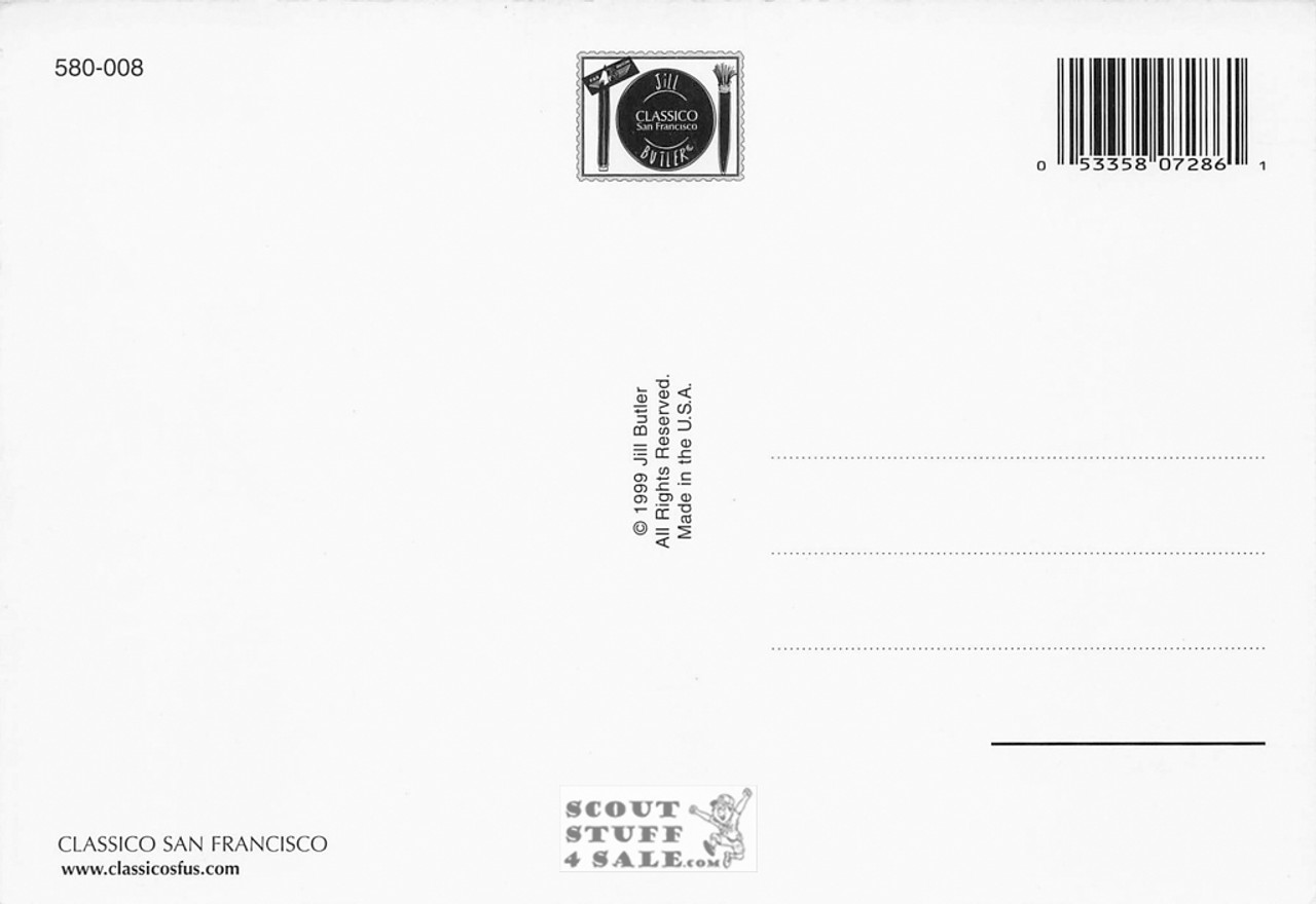 Colorful French Food and Household Related Postcard, Classico SF #580-008