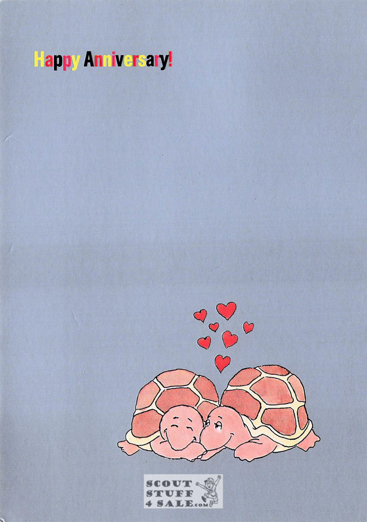 Happy Anniversary, Sunny Silver Cartoon Postcard, Classico San Francisco #590-009