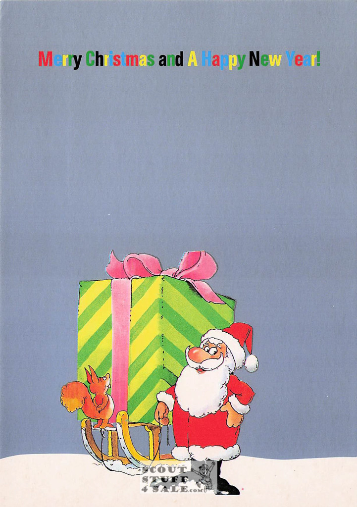 Merry Christmas, Sunny Silver Cartoon Postcard, Classico San Francisco #590-030