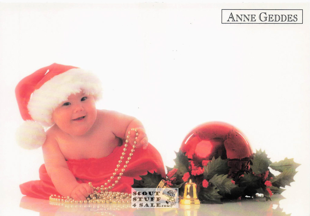 Anne Geddes Photography Christmas Postcard by Classico San Francisco #605-520v2