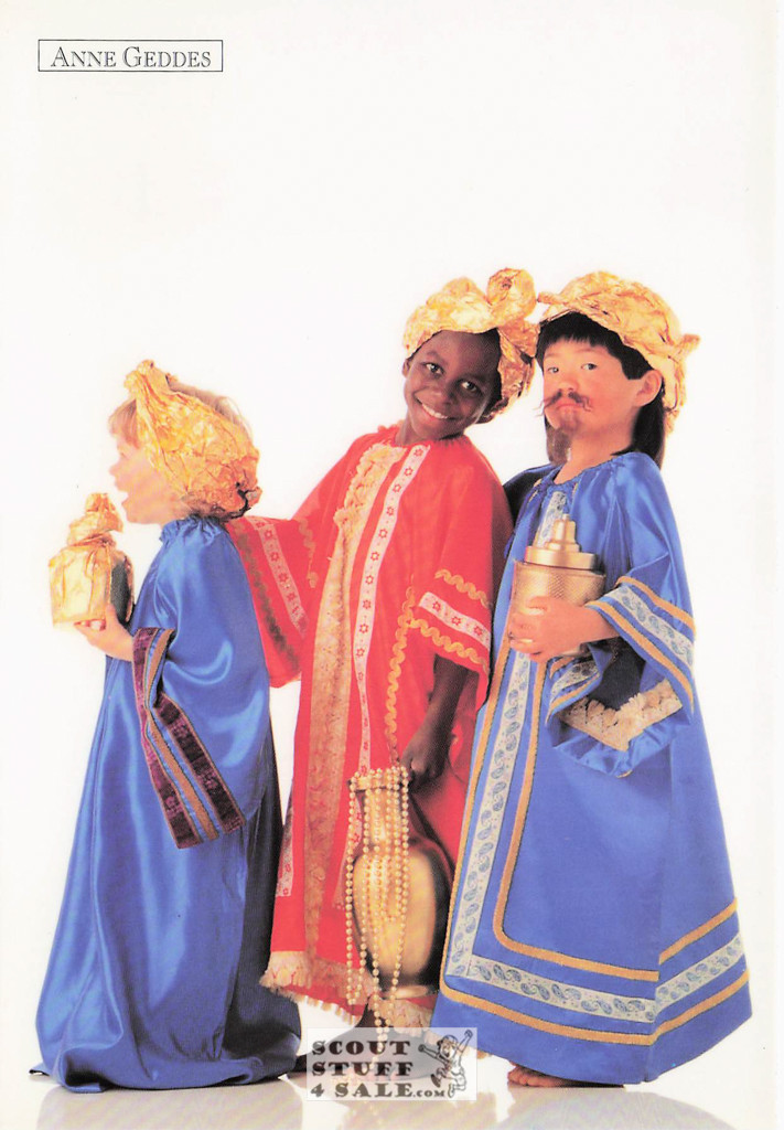 Anne Geddes Photography Christmas Postcard by Classico San Francisco #605-521v2