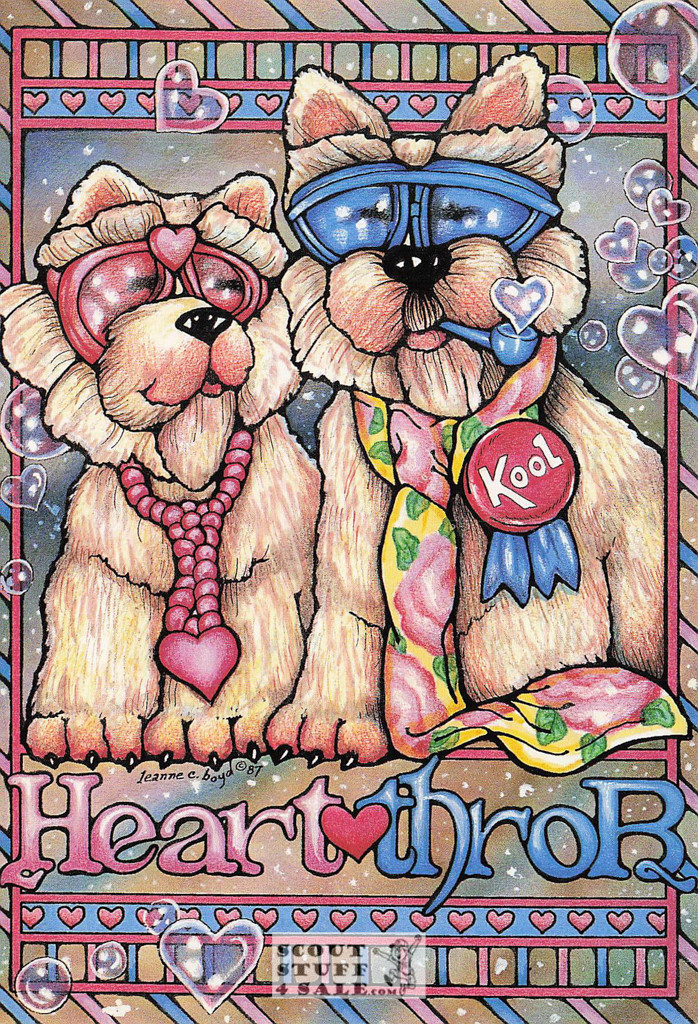 Heart Throb, Leanne C. Boyd Artist Postcard, Classico San Francisco #615-005
