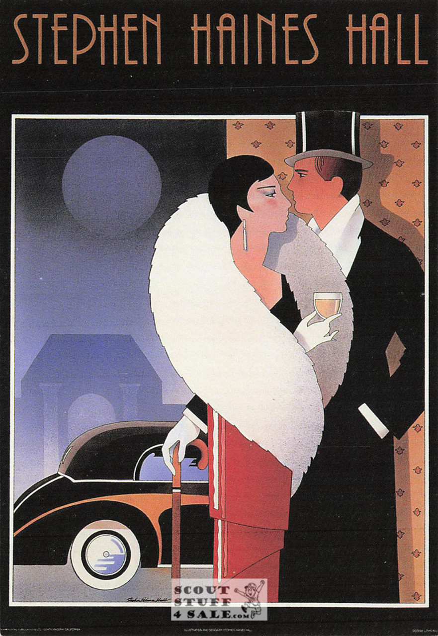 Stephen Hines Hall Artwork Postcard, Classico San Francisco #621-012