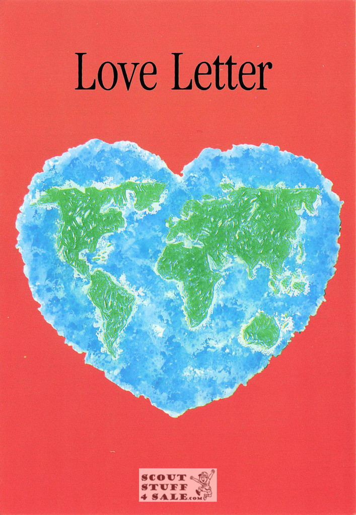 Love Letter, Out of the Blue Postcard, Classico San Francisco #640-004