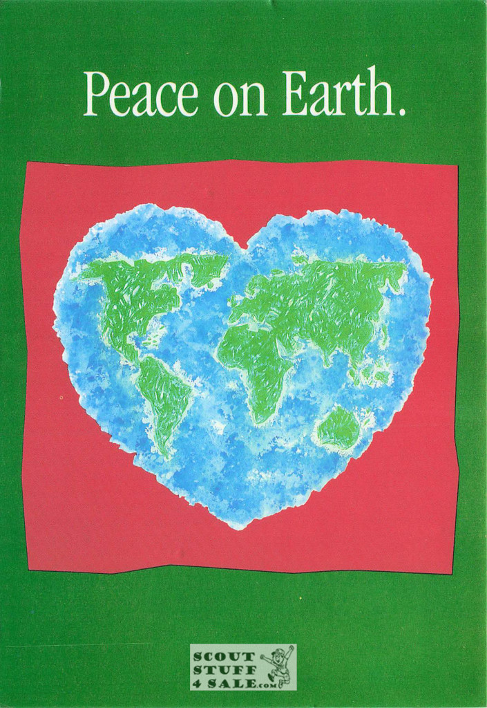 Peace on Earth, Out of the Blue Postcard, Classico San Francisco #640-015
