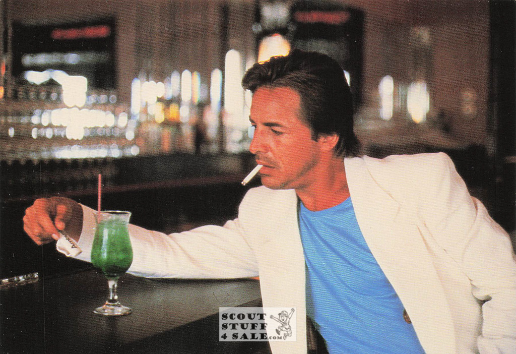 Miami Vice Television Program Postcard, Classico San Francisco #641-005