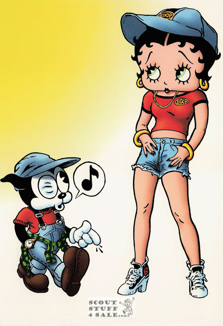Lookin' Good Boop, Betty Boop Cartoon Postcard, Classico San Francisco #661-069
