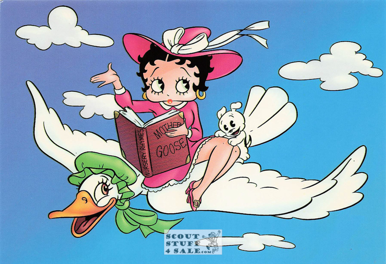 Mother Boop, Betty Boop Cartoon Postcard, Classico San Francisco #661-078