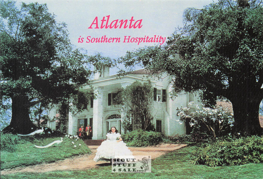 Gone With the Wind Atlanta Promotional Postcard, Classico San Francisco #712-002