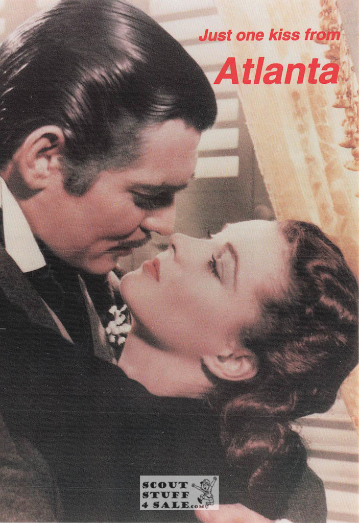 Gone With the Wind Atlanta Promotional Postcard, Classico San Francisco #712-007