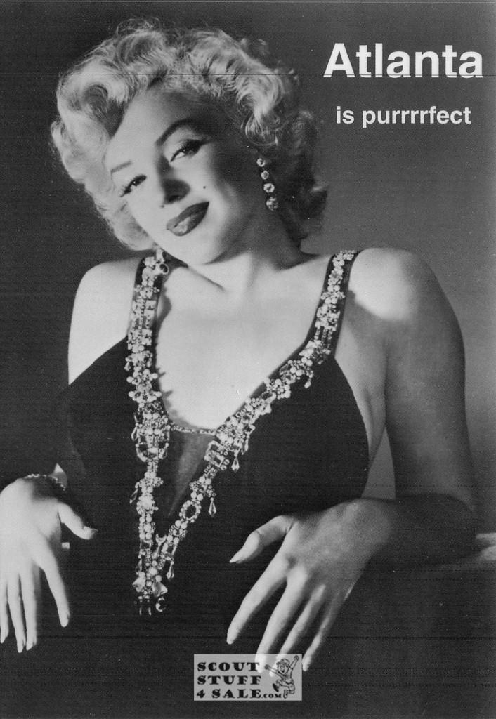 Marilyn Monroe Atlanta Promotional Postcard, Classico San Francisco #712-023