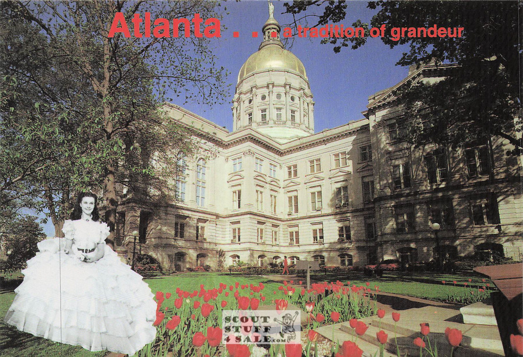 Gone With the Wind Atlanta Promotional Postcard, Classico San Francisco #712-025