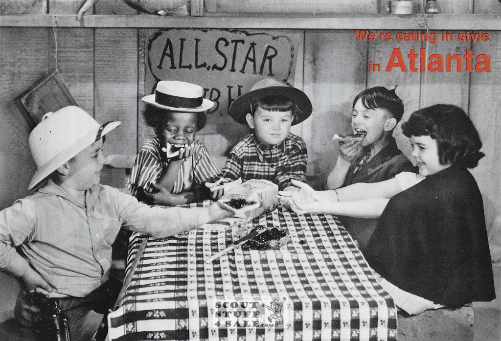 The Little Rascals / Our Gang Atlanta Promotional Postcard, Classico SF #712-031