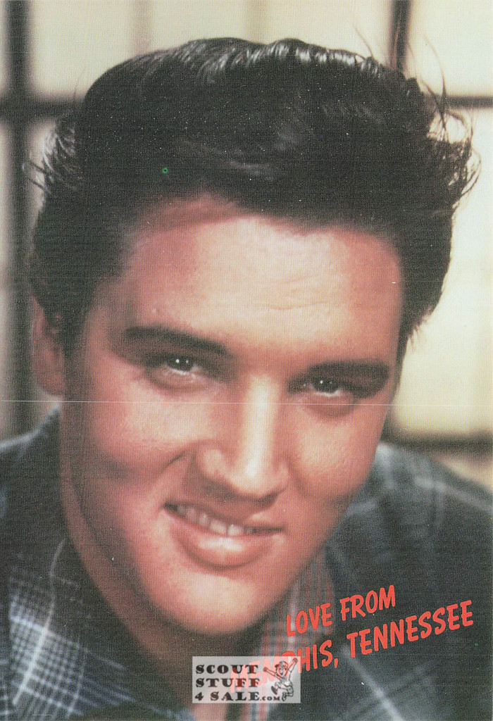 Elvis Presley Memphis TN Promotional Postcard, Classico San Francisco #715-005