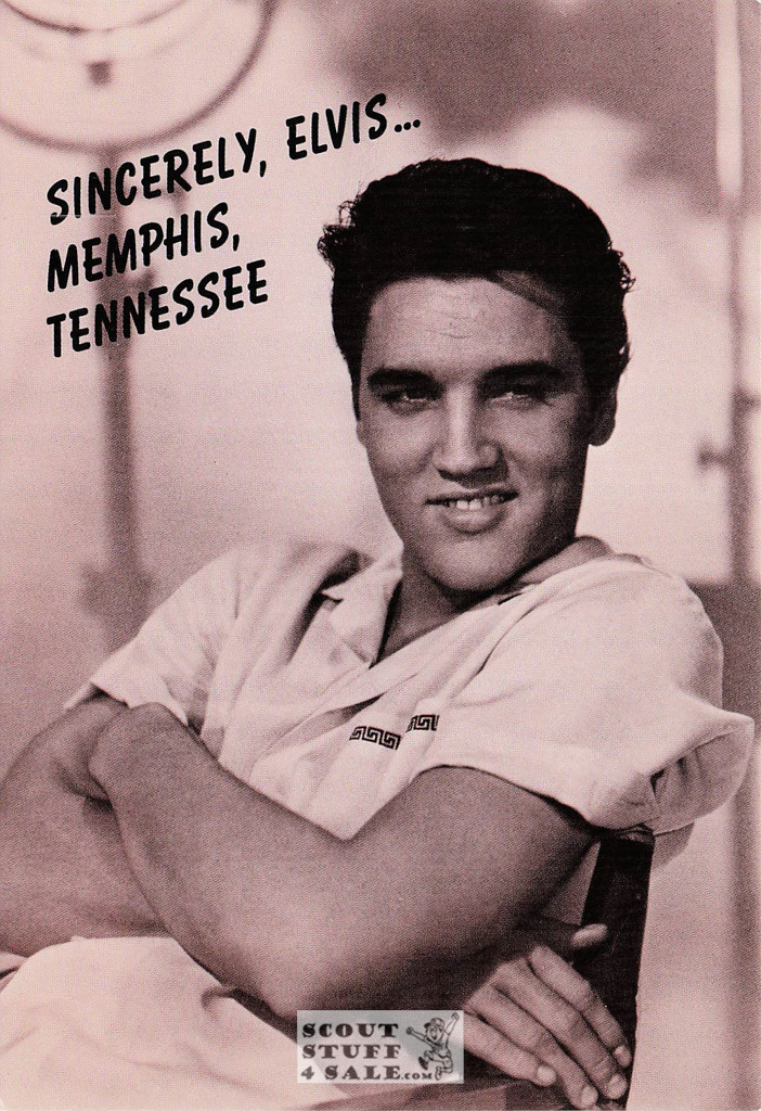 Elvis Presley Memphis TN Promotional Postcard, Classico San Francisco #715-015
