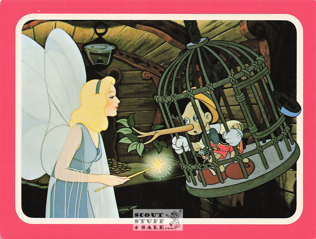 Pinocchio Walt Disney Classics Postcard by Classico San Francisco #WDC-12