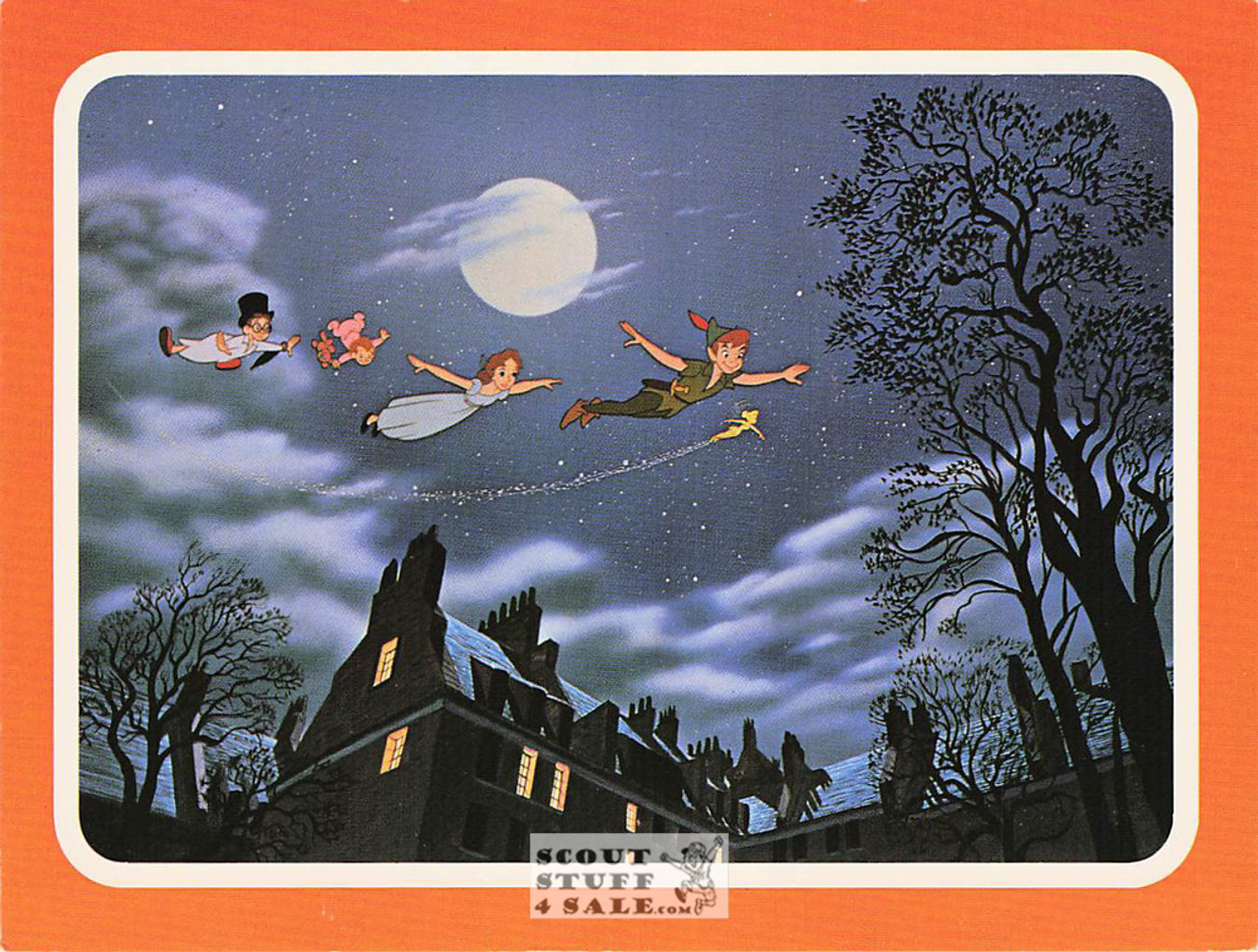 Peter Pan Walt Disney Classics Postcard by Classico San Francisco #WDC-16