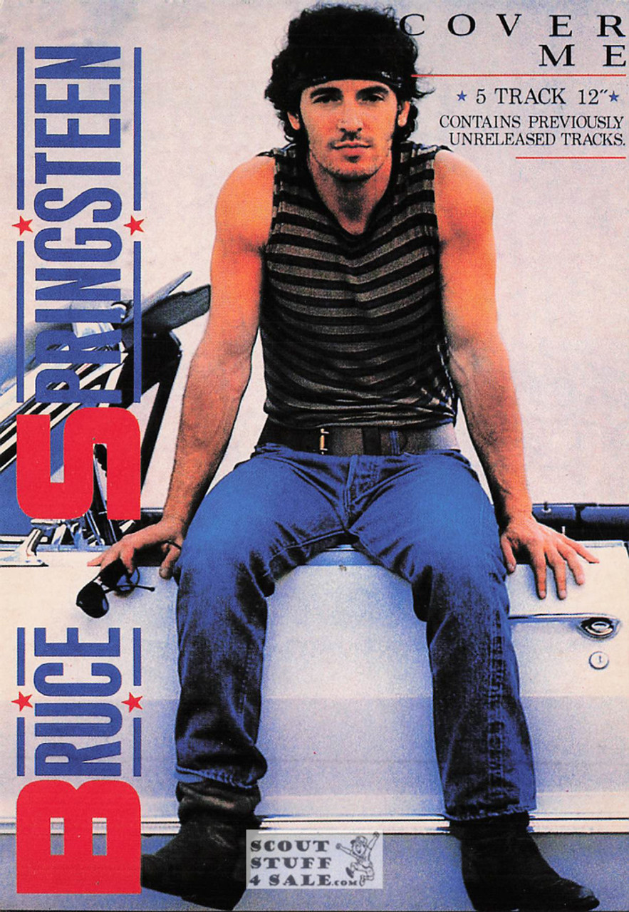 Bruce Sprintsteen COVER ME Album French Postcard, Editions Nugeron #AC313