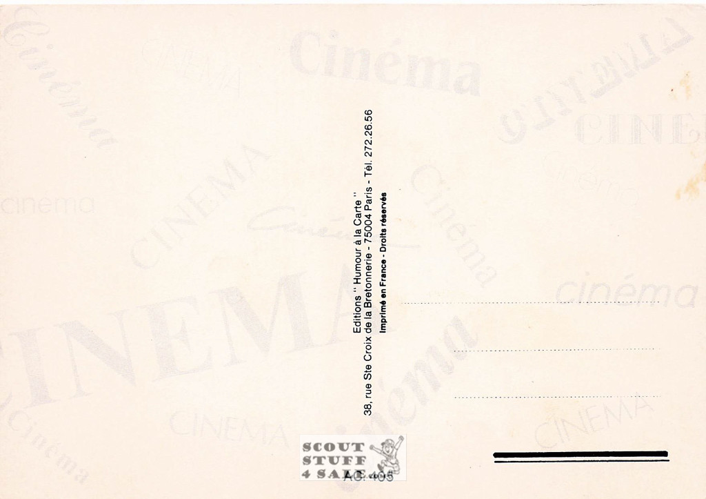 Mata Hari Movie French Postcard, Greta Garbo, Editions Nugeron #AC405