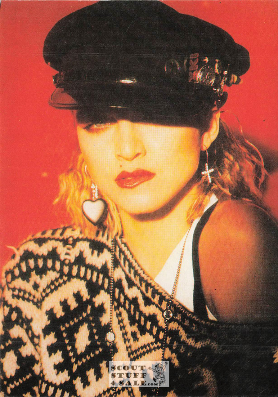 Madona French Postcard, Singers Series, Editions Nugeron #CHANTEURS52