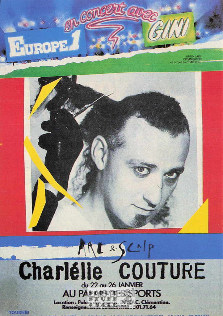 Charlelie Couture French Postcard, Concert Series, Editions Nugeron #CONCERT6
