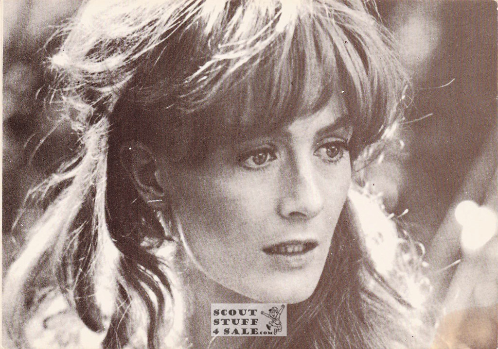 Vanessa Redgrave Black/White French Movie Postcard, Editions Nugeron #CP51