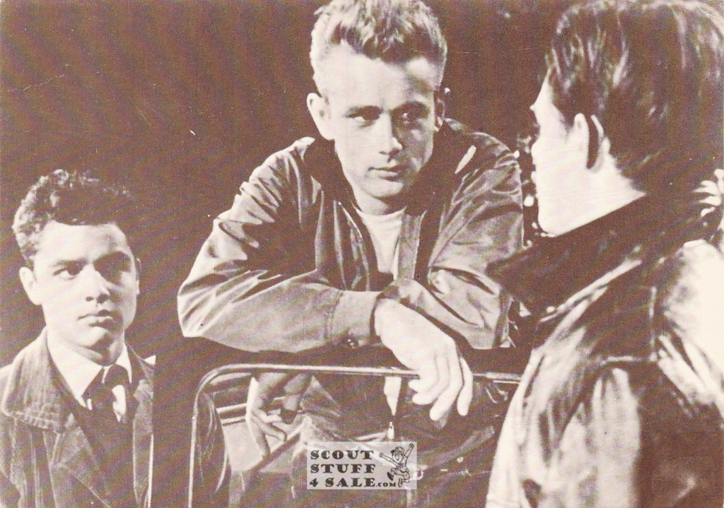 James Dean Black/White French Movie Postcard, Editions Nugeron #CP57