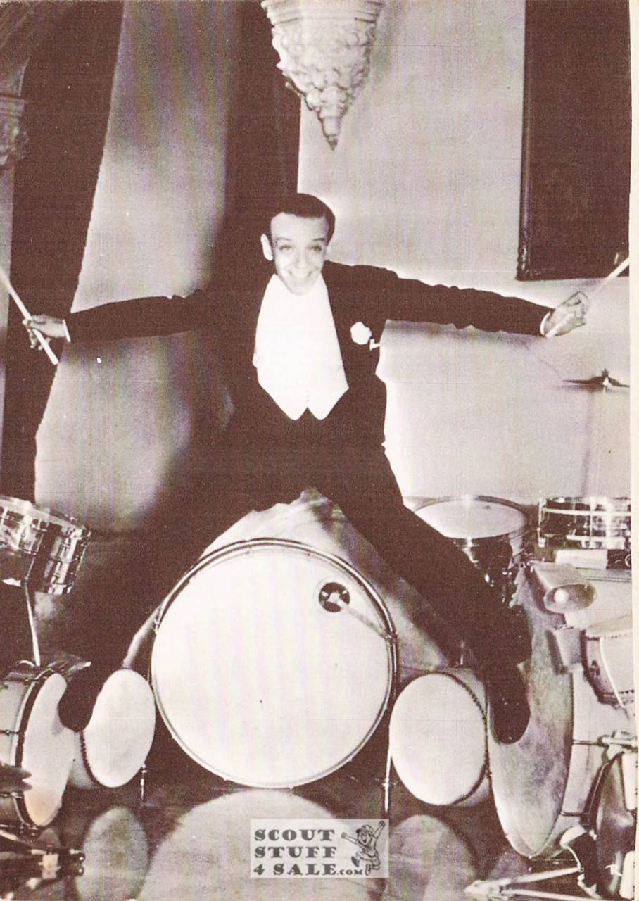 Fred Astaire Black/White French Movie Postcard, Editions Nugeron #CP113