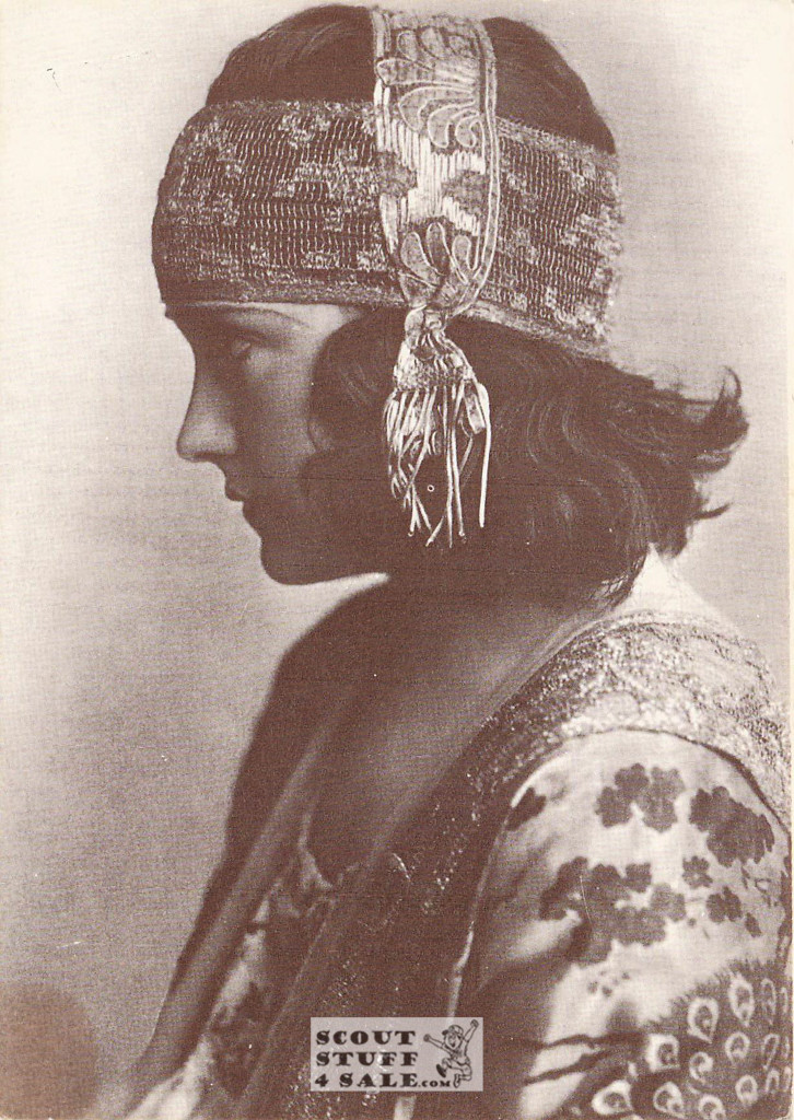 Gloria Swanson Black/White French Movie Postcard, Editions Nugeron #CP175