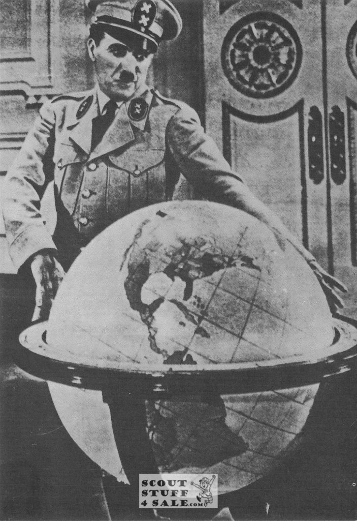 Charlie Chaplin Black/White French Movie Postcard, Sofraneme #CPS4