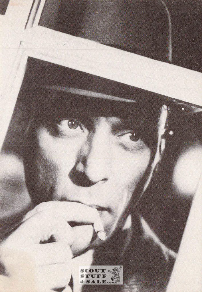 Louis Jouvet Black/White French Movie Postcard, Delta Productions #CPS169