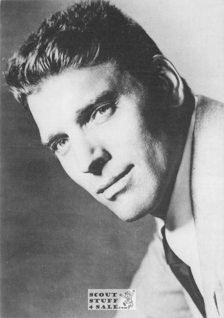 Burt Lancaster Black/White French Movie Postcard, Delta Productions #CPS321