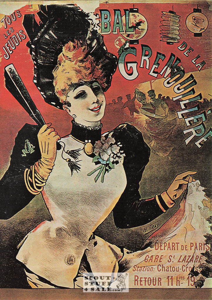 Vintage French Advertising Postcard, Editions Nugeron #D13