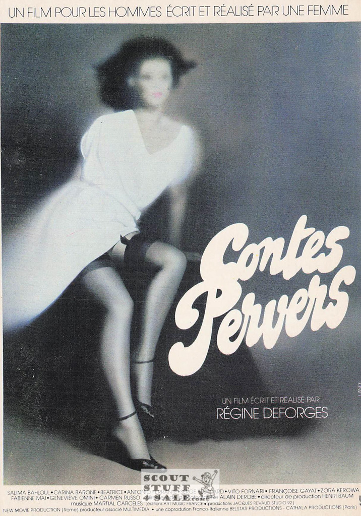 Erotic Tales French Movie Poster Postcard, Editions Nugeron #E76