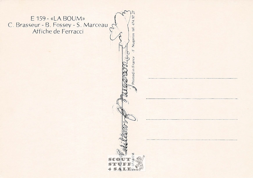 The Party French Movie Poster Postcard, Editions Nugeron #E159