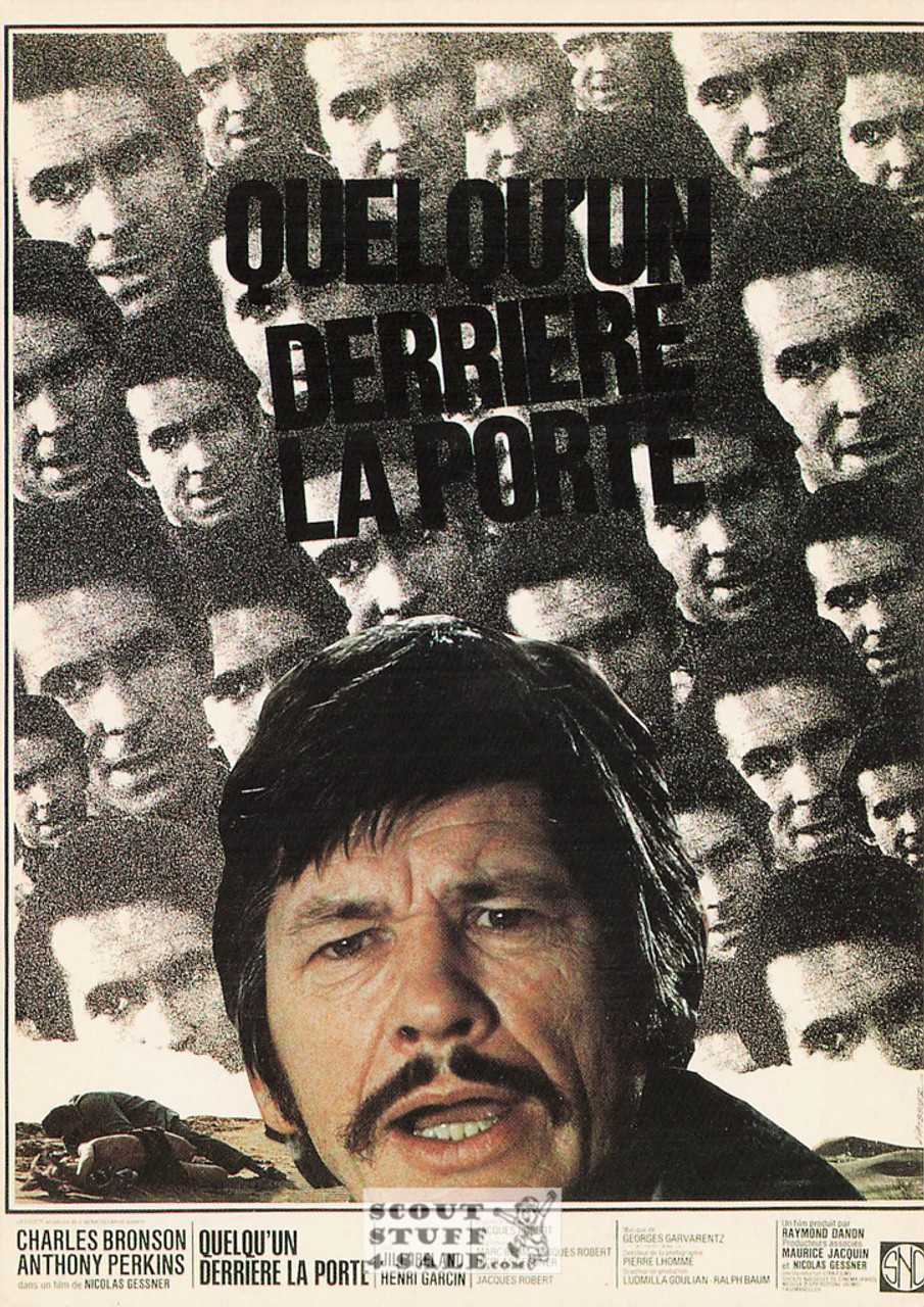 Someone Behind the Door French Movie Poster Postcard, Editions Nugeron #E246