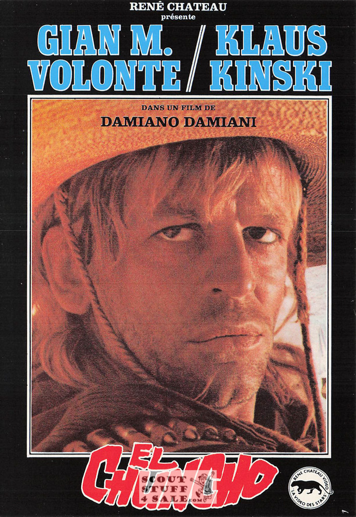 A Bullet for the General French Movie Poster Postcard, Editions Nugeron #E280